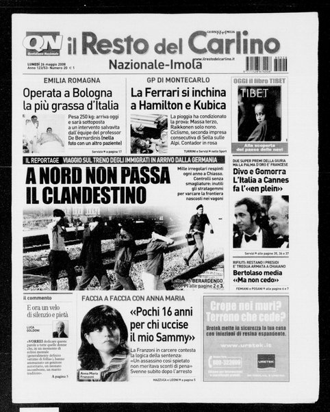 Il Resto del Carlino : giornale dell'Emilia